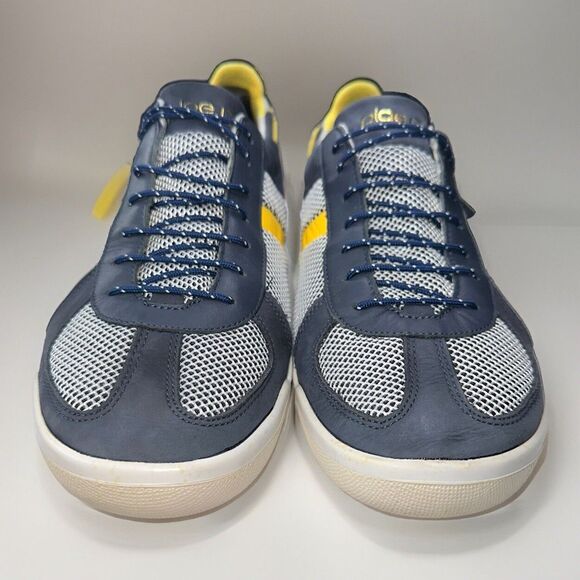 Plae‎ Butler Shoes Sneakers Dress Mens Size 10 Womens 11.5 Blue Yellow Preppy - Picture 4 of 15
